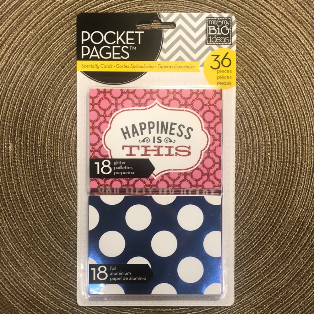 Mambi Pocket Pages Happiness Themed